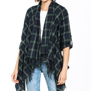 LONG SLEEVE CHECKERED JACKET